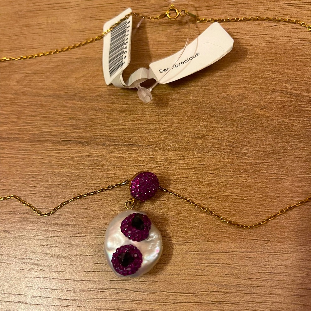 Sterling Silver Fresh Water Pearl Necklace